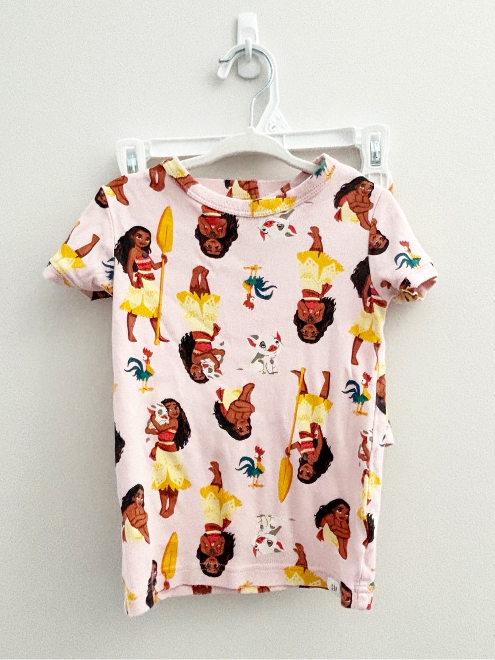 Gap x Disney Moana 100% Cotton Short Sleeve PJs - size 5T